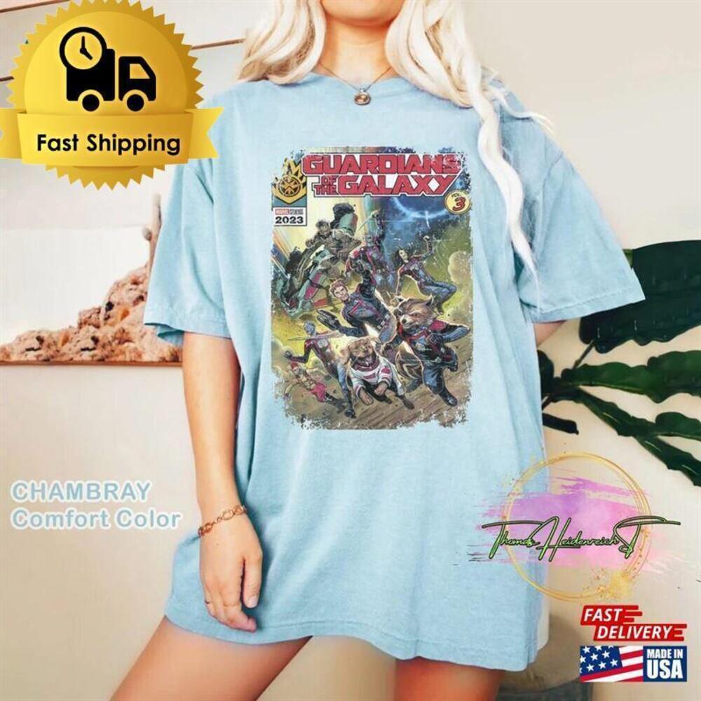 Retro Marvel Shirt Guardians Of The Galaxy Vol 3 Comics T-Shirt